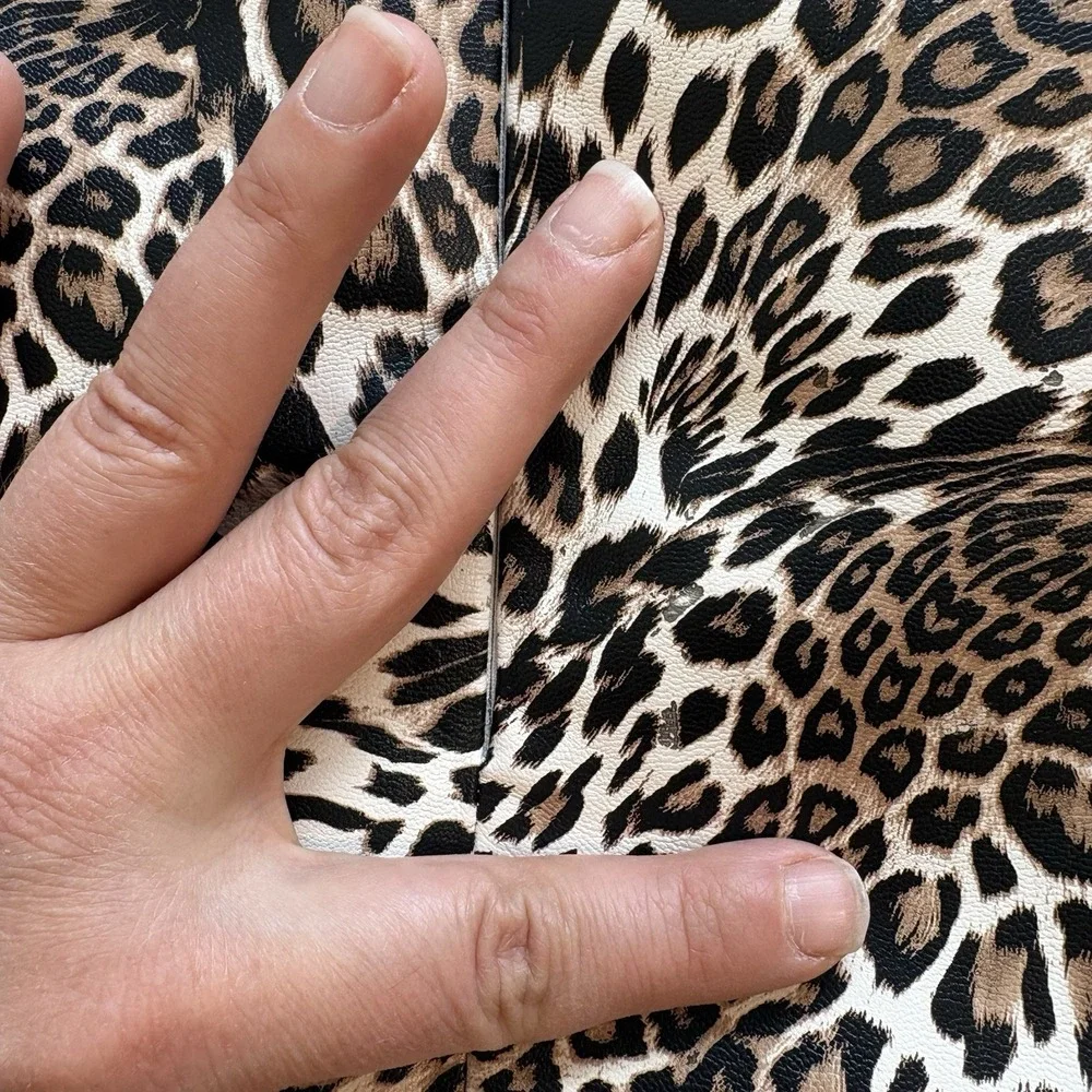 PRINCESS POLLY Samira Leopard Mini Skirt Cheetah Print‎ Vintage Y2K Indie